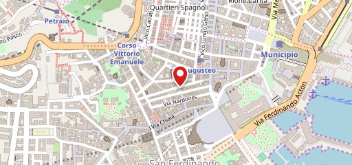 Ristorante Calisandro Napoli sulla mappa