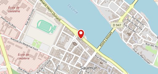 Bar Rive Gauche Saumur on map