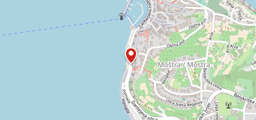 Restaurant Riviera Adriatic on map