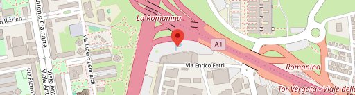 Roadhouse Restaurant Roma Romanina sulla mappa
