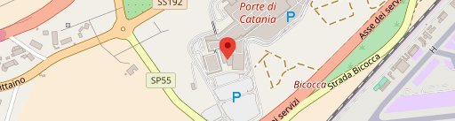 Roadhouse Restaurant Catania C.C. Porte on map