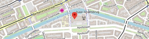 Roberto's Restaurant Amsterdam на карте
