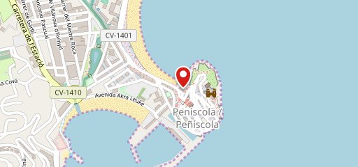 Restaurante Roca Mar Peñiscola on map