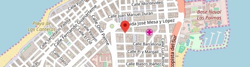 Rockabilly Burger Bar Mesa y López на карте