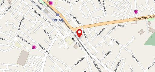 Rocky's Pizza Ferizaj на карте