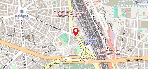 Romabar-Bistrot Ristorante Stazione Tiburtina sulla mappa