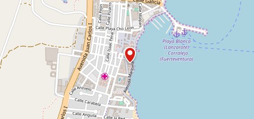 Rompeolas Restaurante - Fuerteventura- en el mapa