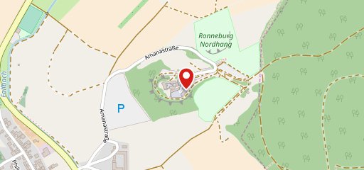 Burg Restaurant und Cafe auf der Ronneburg auf Karte