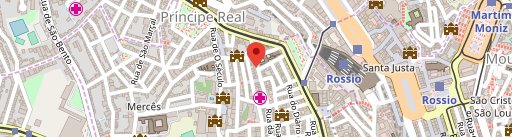 Rosa da Rua en el mapa