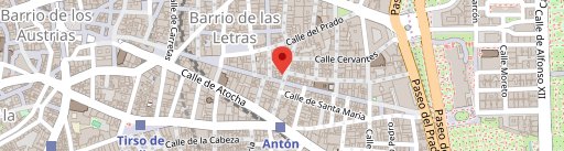 Ay! Rosa Restaurante Madrid en el mapa