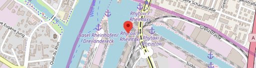 Rostiger Anker on map