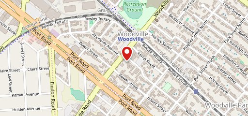 Royal India Restaurant Woodville en el mapa
