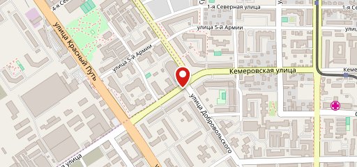 Russian pizza en el mapa
