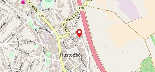Hotel Rustikal Hustopeče на карте