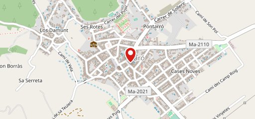 Restaurante Sa Fonda d'Alaró en el mapa