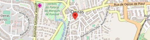 Pizzas da Vila on map