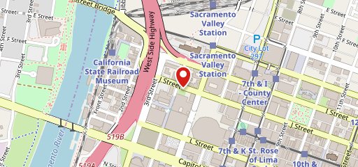 Sacramento Chinatown Mall en el mapa