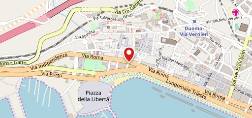 Salerno Centro Pizza Gourmet en el mapa