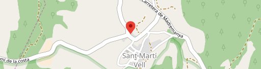 Restaurant Sant Martí en el mapa