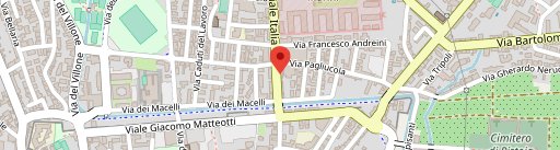 Pizzeria Santa Lucia Pistoia sulla mappa
