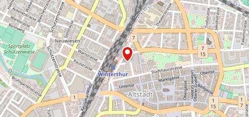 Santa Lucia Winterthur sur la carte