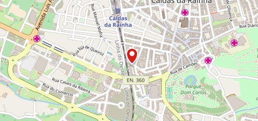 Santos &amp; Prazeres - Restaurante no mapa