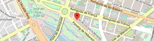 Saona Alameda en el mapa