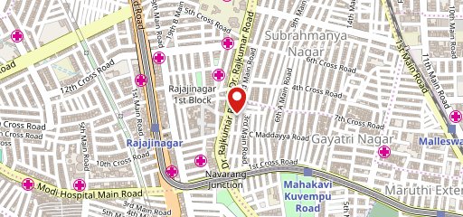 SAPTHAGIRI RESTOBAR & PUB on map