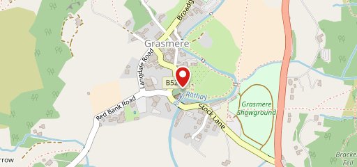 The Grasmere Gingerbread Shop en el mapa