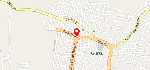 Saray Pide-İskender Kebap Salonu en el mapa