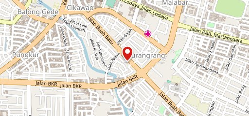 Sate Dan Gule Kambing Leman's en el mapa
