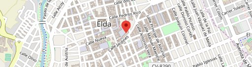 Sayech Elda en el mapa