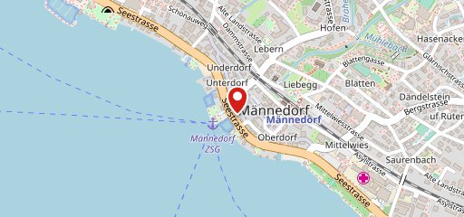 Schiff Männedorf Restaurant on map
