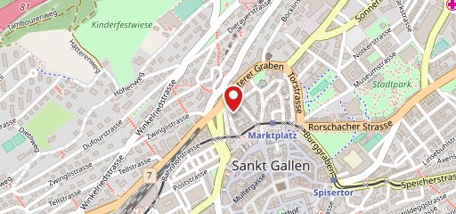 Genossenschaftsrestaurant schwarzer Engel sulla mappa