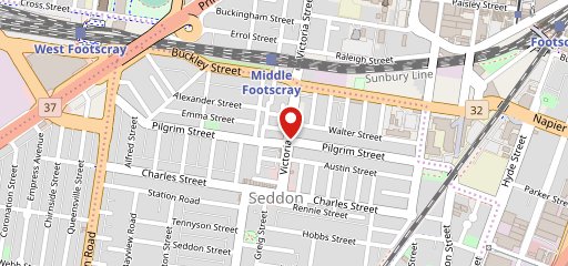 Seddon Deadly Sins Cafe on map