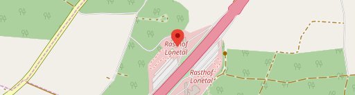 Serways Raststätte Lonetal West on map