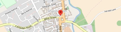 Shipston Pizza & Kebab House en el mapa