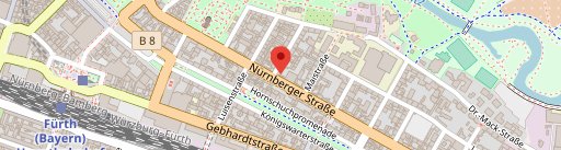 Sidneys Burgerhouse Fürth en el mapa