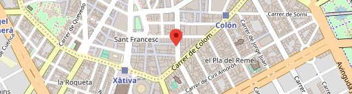 Restaurante Sierra de Aitana на карте