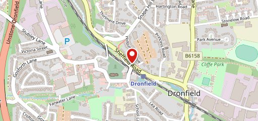 Simply Chinese Dronfield on map