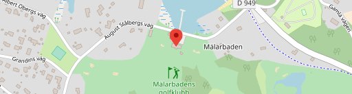 Sjökrogen Mälarbaden Golfklubb on map