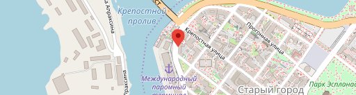 Slavyanskaya trapeza on map
