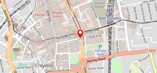 Slug & Lettuce - Croydon en el mapa