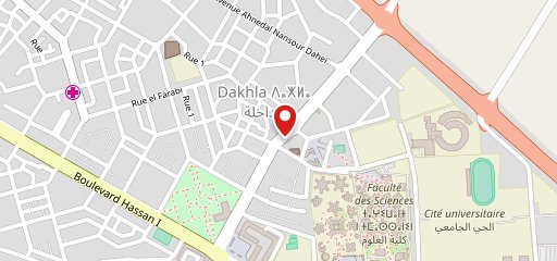 Snack Bab Dakhla en el mapa