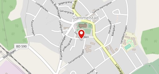 Sockenstugan Gammelstad Kyrkby en el mapa