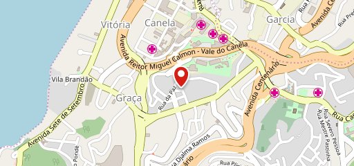 Solange Café Graça Pituba Vitória da Conquista en el mapa