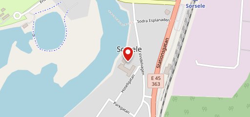 Sorsele River Hotel на карте