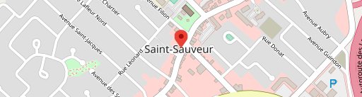 Restaurant Souvlaki 7 St-Sauveur on map