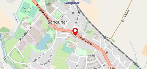 Spicy Hut Sanquhar на карте