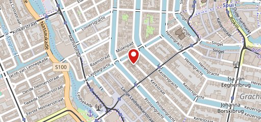 Spijker Bar Amsterdam on map
